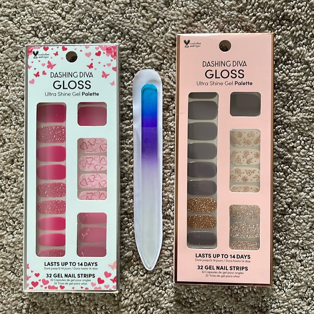 Dashing diva | cutie pie & lavender dreams nail stickers